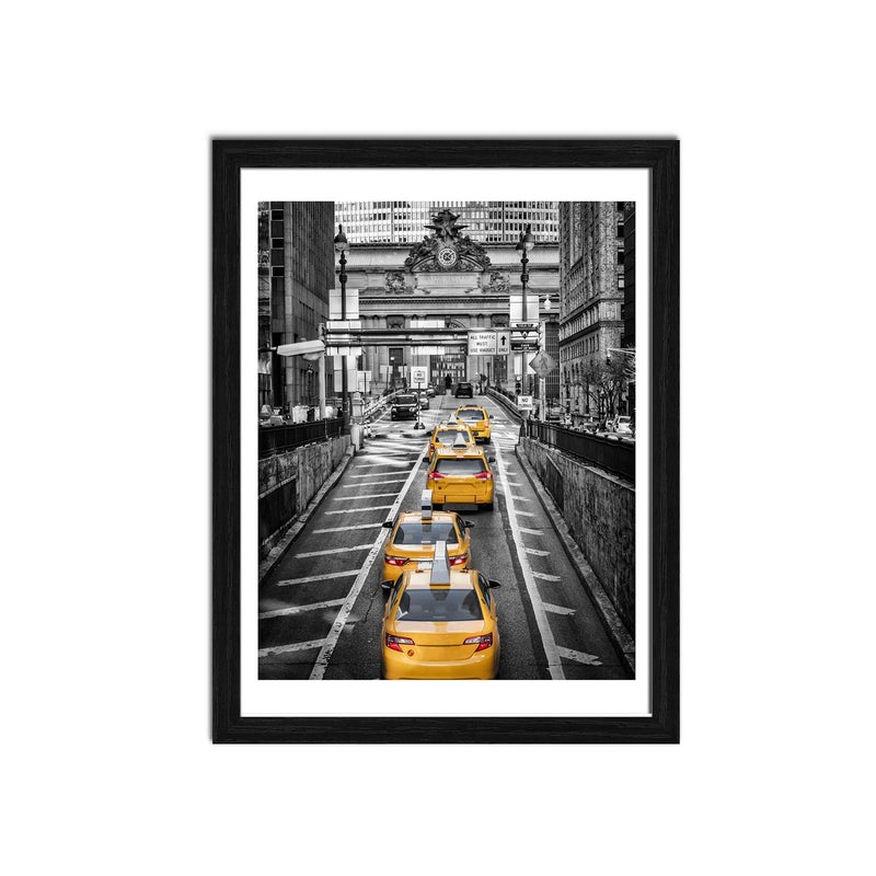 Finefrarm 12x16 Frames Display 11x14 Picture with Mat or 12 x 16 Photo Without Mats Black Picture Frames Wall Art for Living Room and Office Wall Mounting Decor - Image 1